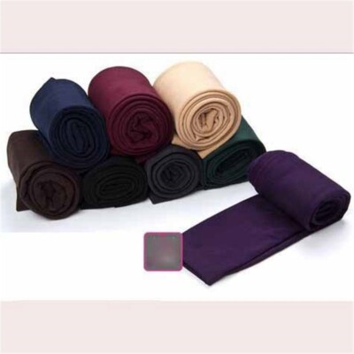 Footless  Leggings Nice and warm Solid Color Women's Pants Stirrup Style Soft