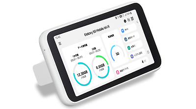 Galaxy 5G Mobile Wi-Fi SCR01SWU ホワイト