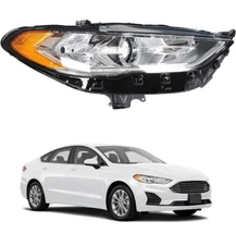 LABLT Headlight Replacement for 2017 2018 2019 Fusion Halogen Headlamp