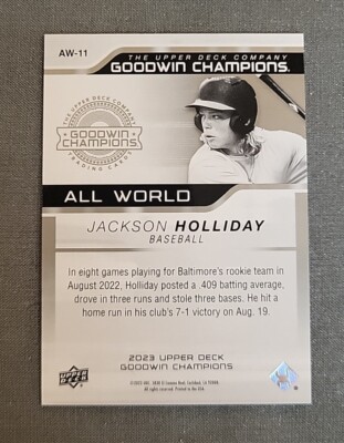 ジョンウォン holiday 2024 Topps Holiday Jackson Holliday RC | eBay