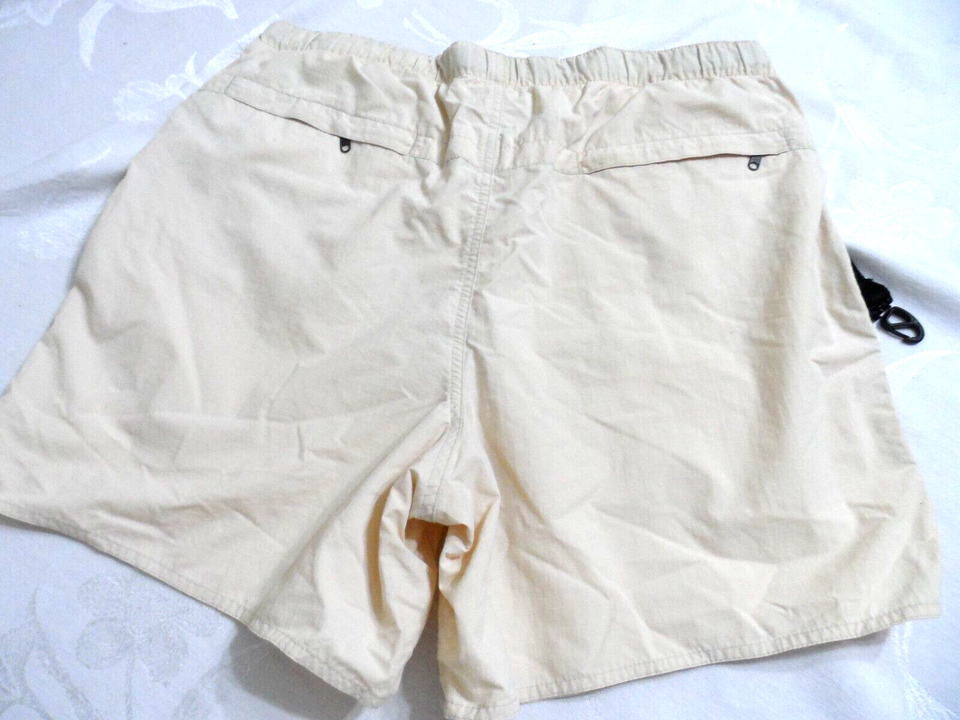 Lands End Men's Swim Trunks Sz M (3234) Mesh Brief Beige eBay