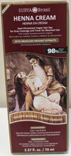 HENNA CREAM golden blonde Hair Color Golden Blonde 2.37 Oz by Surya Brasil