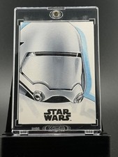 Topps Star Wars First Order Flametrooper Sketch Card by Chris Clark