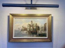 German School WERNER, BERND 19th/20th Century Circa 1900 Continental Harbour
