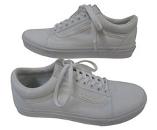 Vans Ward Zapato de Skate Lona Blanco EE. UU. Para hombres Tenis Zapatos 10.5
