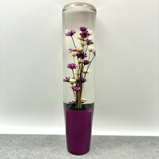 Ta-jdm Original Resin Flower Gear Shift Knob 7.9in Candy Purple Japan Custom