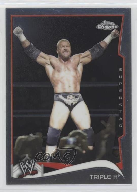 2014 Topps Chrome WWE Triple H #51