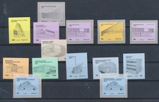 LT06407 Austria autoadesivi architettura punti di riferimento fine lotto MNH