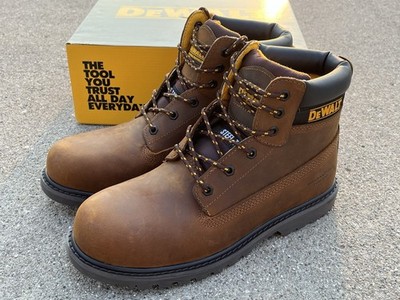 DEWALT Men's Steel Toe Work Boot Size 10 Clarkston Red