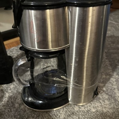 ★中古★コーヒーメーカーSaeco Digital SUP 035 DR Saeco Venus Black & Silver Drip Coffeemaker #XXCXI with Carafe