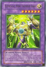 Elemental HERO Thunder Giant TLM-EN036 - Ultra Rare - Lightly Played Unlimited Y