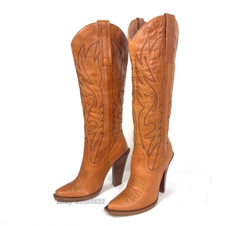 Jessica Simpson Alan Cowboy Cowgirl Stiefel - Damen 8B Top Zustand - Bild 10 von 23