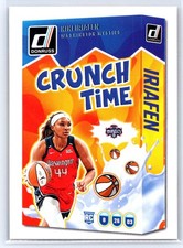 2025 Donruss WNBA #20 Kiki Iriafen Crunch Time