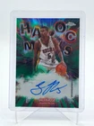 JALEN ROSE 2025-26 TOPPS CHROME UPDATE HAVOC MARKS GREEN AUTO /99 Q7485