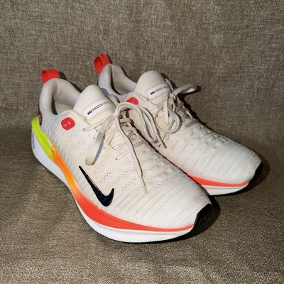 Nike ReactX Infinity Run 4 Men's Size 11 White,yellow orange HF4916-100 Running