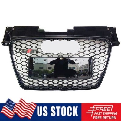 TTRS Style Honeycomb Grille Front Bumper For Audi TT TTS 2008-2014 US Stock