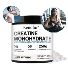 Ultra Micronized Creatine Monohydrate Powder Muscle gain 5g per serving 150/250g