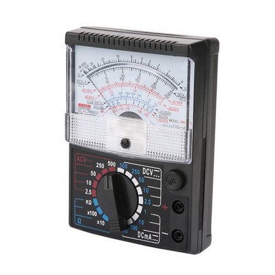 Analog Pointer Multimeter Multitester AC DC Voltage Resistance Testing Instr SET
