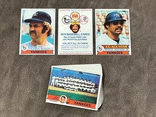 1977 Topps Burger King New York Yankees Baseball Cards 10