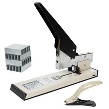 Heavy Duty Stapler with Staple Remover and 4000 Staples,High Capacity Large S...