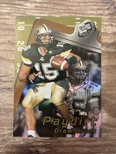 Drew Brees 2001 Rookie Card Press Pass Paydirt #PD1/6 San Diego Chargers. rookie card picture