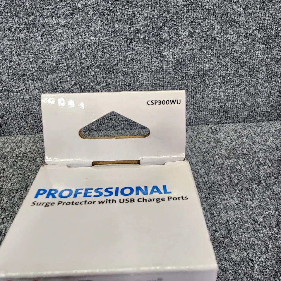 CSP300WU 3-Outlet Professional Surge Suppressor 2 USB Charging Ports - - Image 3 of 4