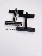 Parallele Basse Professionali - Artigianali in Ferro Pieno (No Plastica)