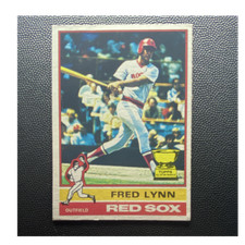 Topps 1976 All-Star Rookie - Fred Lynn #50 Boston Red Sox Baseball Card