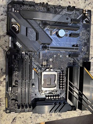 ASUS TUF Gaming Z490-Plus LGA 1200 ATX Motherboard (90MB1340-M0IAY0)