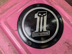 Harley-Davidson Dark Custom Derby Cover OEM #W11