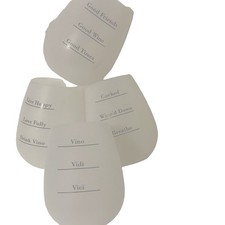 Silicone Wine Glasses (set Of 4).