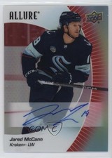 2023-24 Upper Deck Allure Red Rainbow Auto Jared McCann #69 Auto 12cy