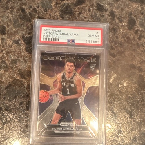 2023-24 Panini Prizm - Deep Space Victor Wembanyama #1 (RC) Psa 10