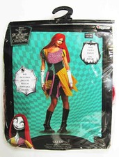Nightmare Before Christmas SALLY Halloween Costume w/Wig Large 12-14 Adult NEW