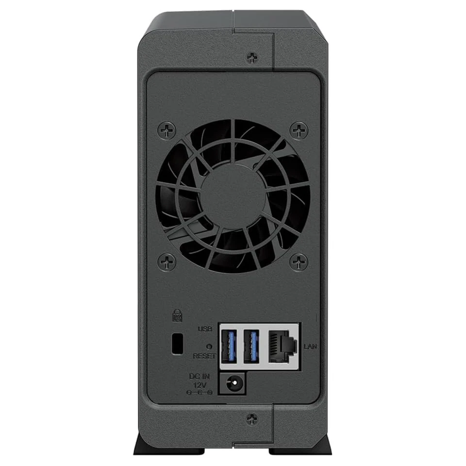 SYNOLOGY DS124 NAS 1-BAY Single Slot Hard Disk SSD 120GB SATA Ethernet LAN IP - Image 4 of 4