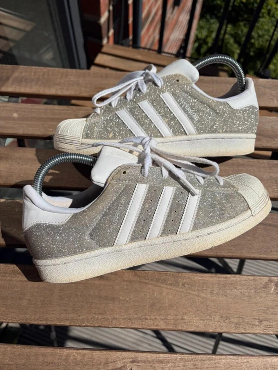 adidas gazelle silver green womens Custom Adidas Superstar Originals adorned with Crystals – Jezelle.com