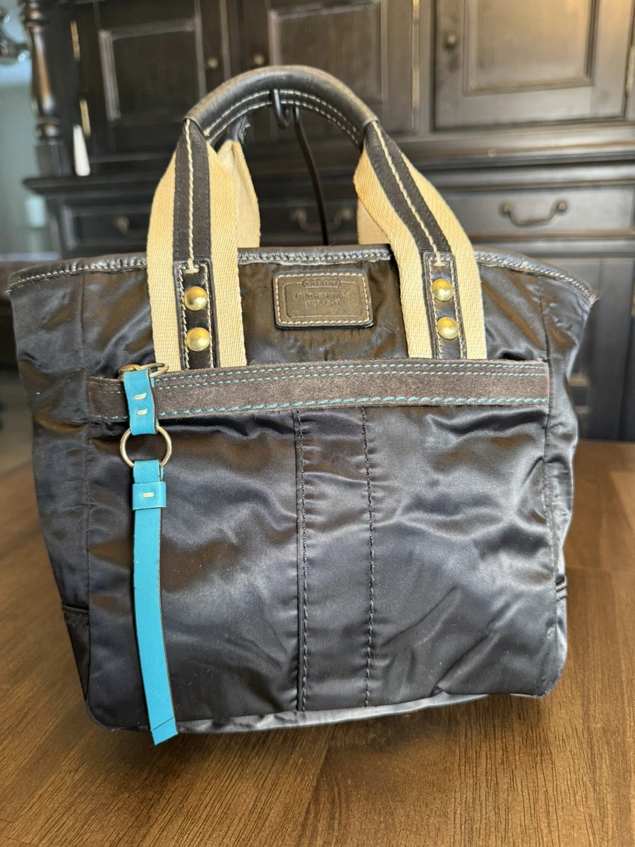 25+ Coach Hampton Tote Blue Bags & Handbags for Women for sale
