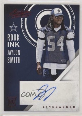 2016 Panini Absolute Rook Ink Red Jaylon Smith #22 Rookie Auto RC 7fb