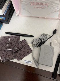 Nintendo 3DS Aqua Blue W/ 9 Games + More Charger Case Carrying Bag Manuals Minty