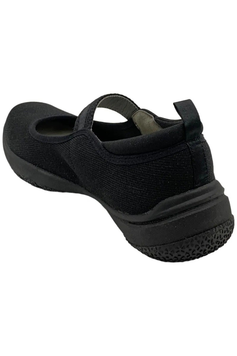 JBU Women's Merry Knit Mary Jane Shoe Black View 3