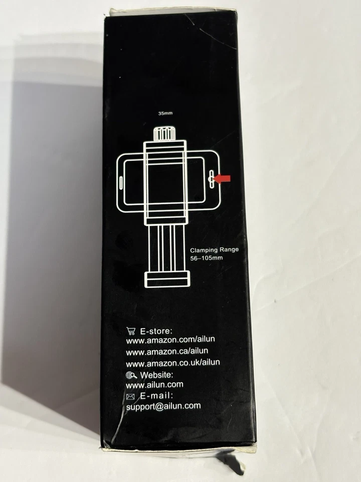 Soporte de montaje universal para teléfono con trípode Ailun - Abrazadera 360° - iPhone/Android Foto 3 de 3