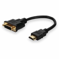 NEW AddOn HDMI2DVID-5PK 5-Pack of HDMI 1.3 Male to DVI-D Dual Link 24+1 pin