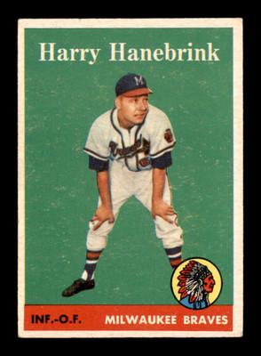 1958 Topps #454 Harry Hanebrink RC EX/EX+ X3330963