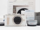 Olympus Pen E-PL8 16.1MP White 14-42 EZ Lens 3704 Shots w/ Box [Near Mint]#Z6241