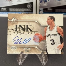 2009-10 Upper Deck SP Signature Edition Inkcredible George Hill Auto /399 #I-GH