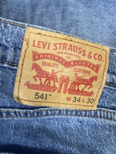 Levi's 541 Distressed Jeans - Men's Size 34x30 - Picture 3 of 7