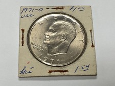 1971 Eisenhower Ike Dollar UNC Uncirculated Silver Dollar Coin NICE 