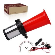 Classical Car Horn Ooga Air Horn with Button Antique Red Strange tone horn kit