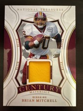 2024 National Treasures Brian Mitchell Century Materials Patch Holo Gold #/10