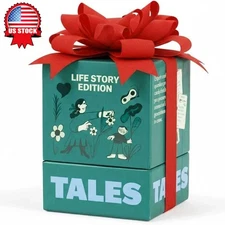 150 Conversation Starter Cards Life Story Edition Family Tales Gathering Party